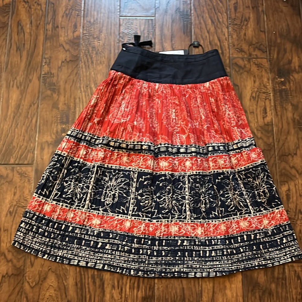 NWT!  Weekend Maxmara 100% flax linen skirt, size 2 - Picture 9 of 12